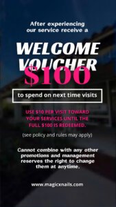 welcome voucher