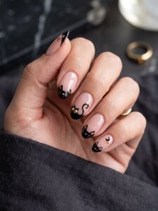 Black Cat Nails